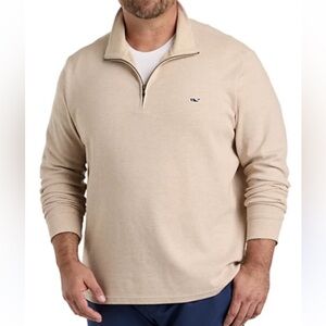 Vineyard vines Beige quarter zip Sweater - XL
